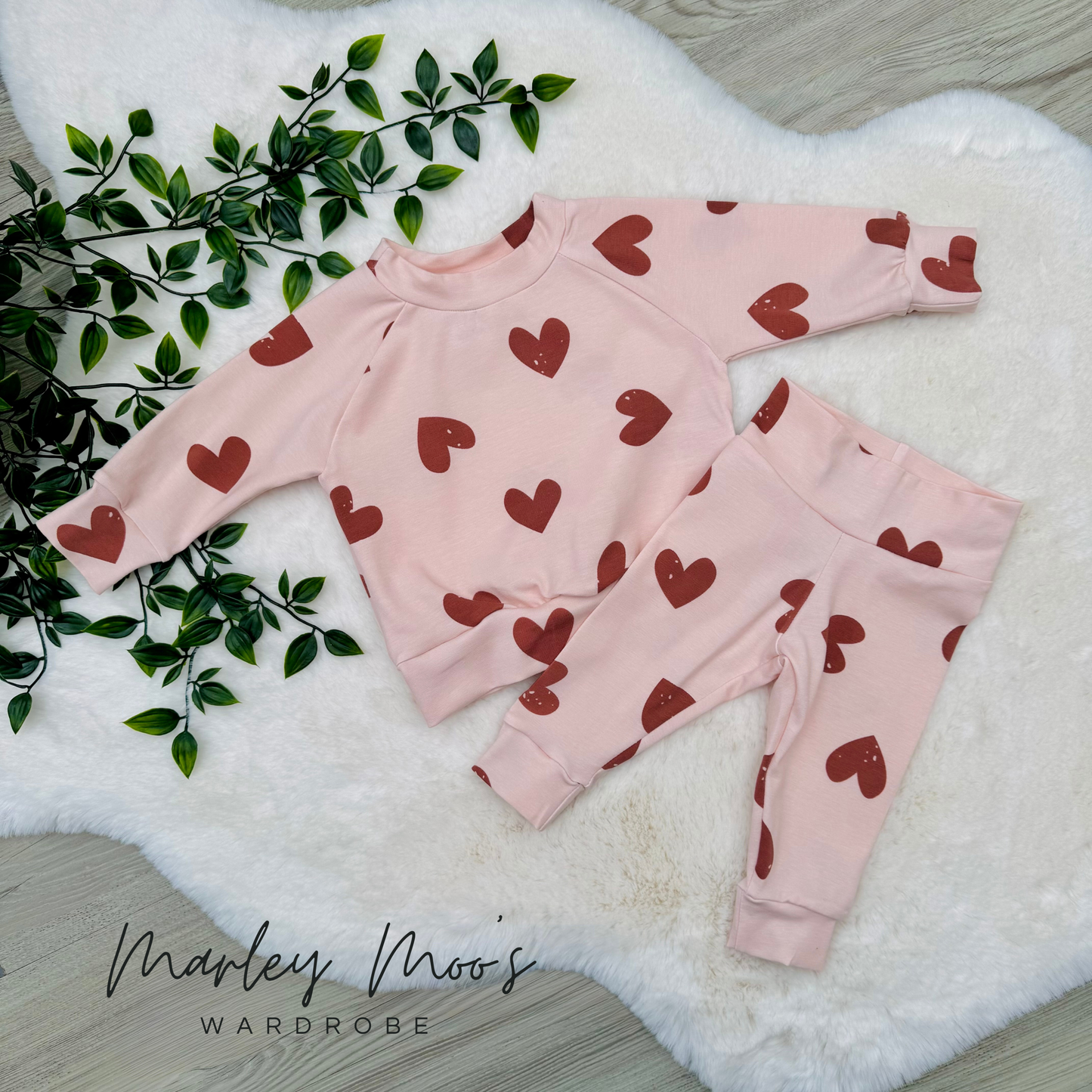Love Heart Lounge Set