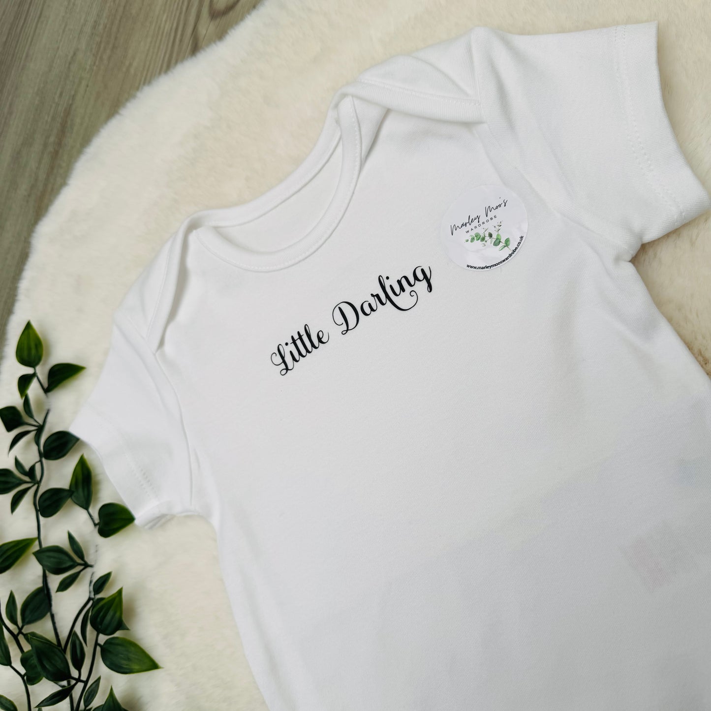 The Little Darling Baby Vest