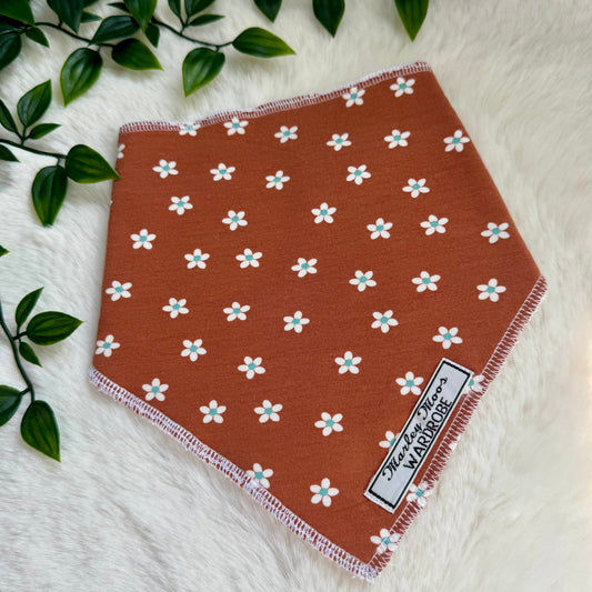 The Autumn Floral Baby Bib