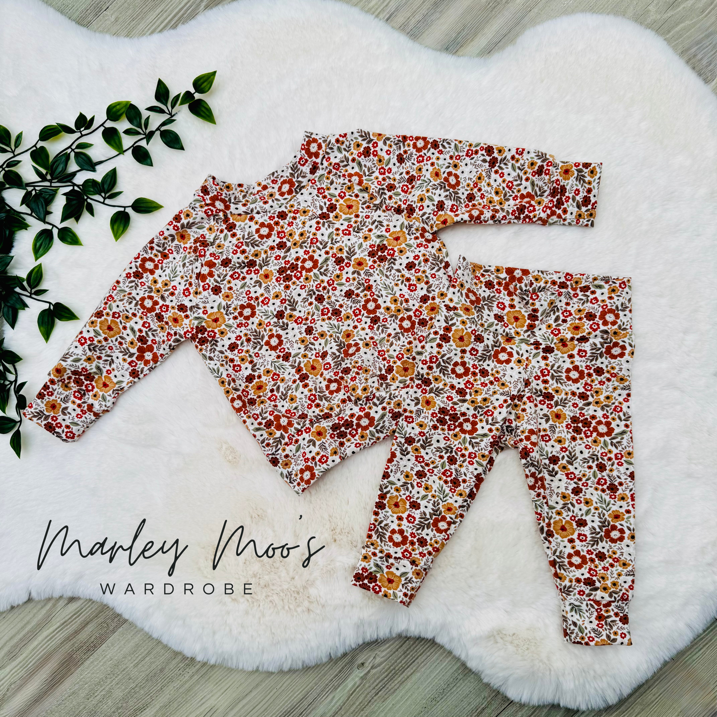 Autumn Floral Lounge Set