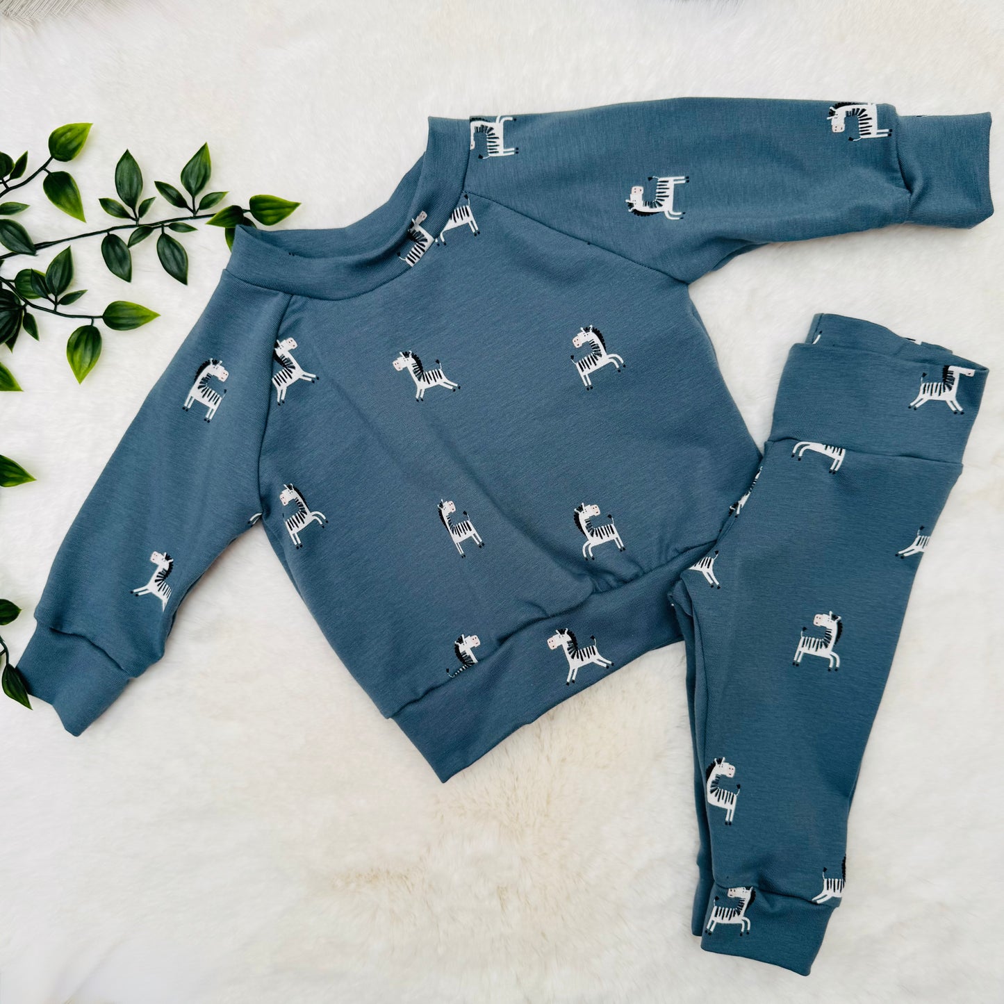 The Blue Zebra Lounge Set