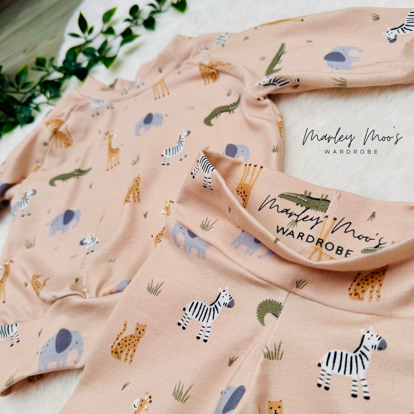 Neutral Safari Lounge Set