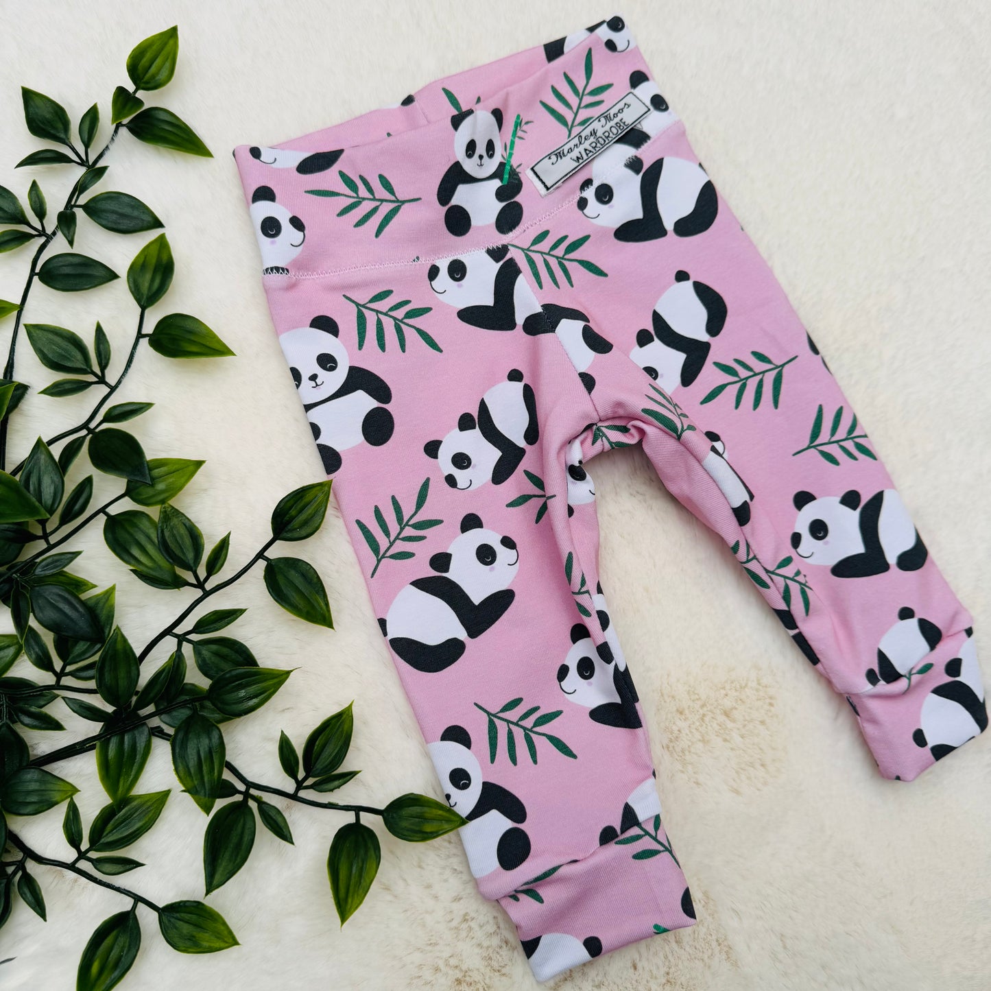 The Pink Panda Leggings