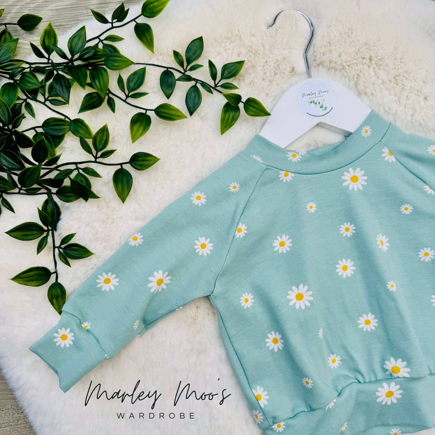 Mint Daisy Lounge Set