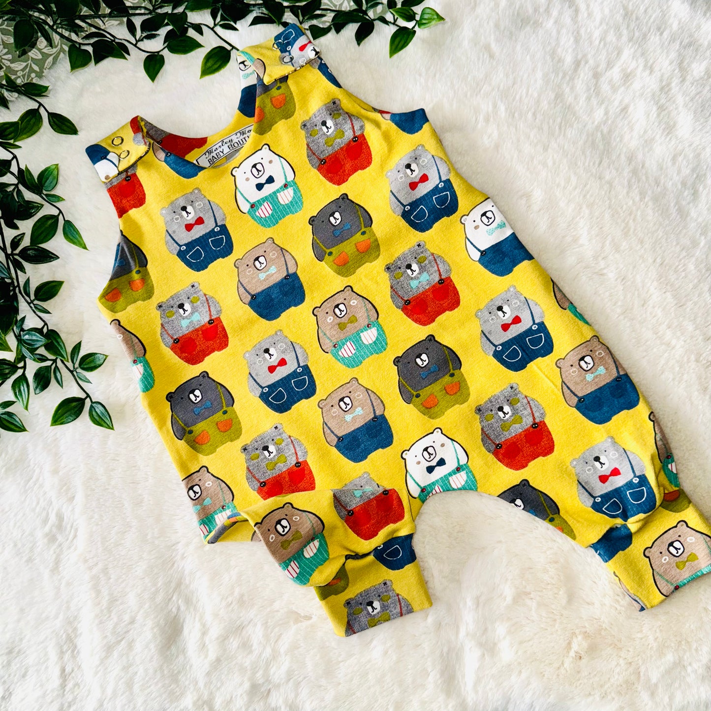 The Cuddly Bear Romper